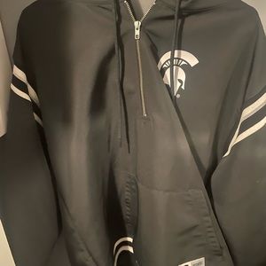 Black Spartans Windbreaker